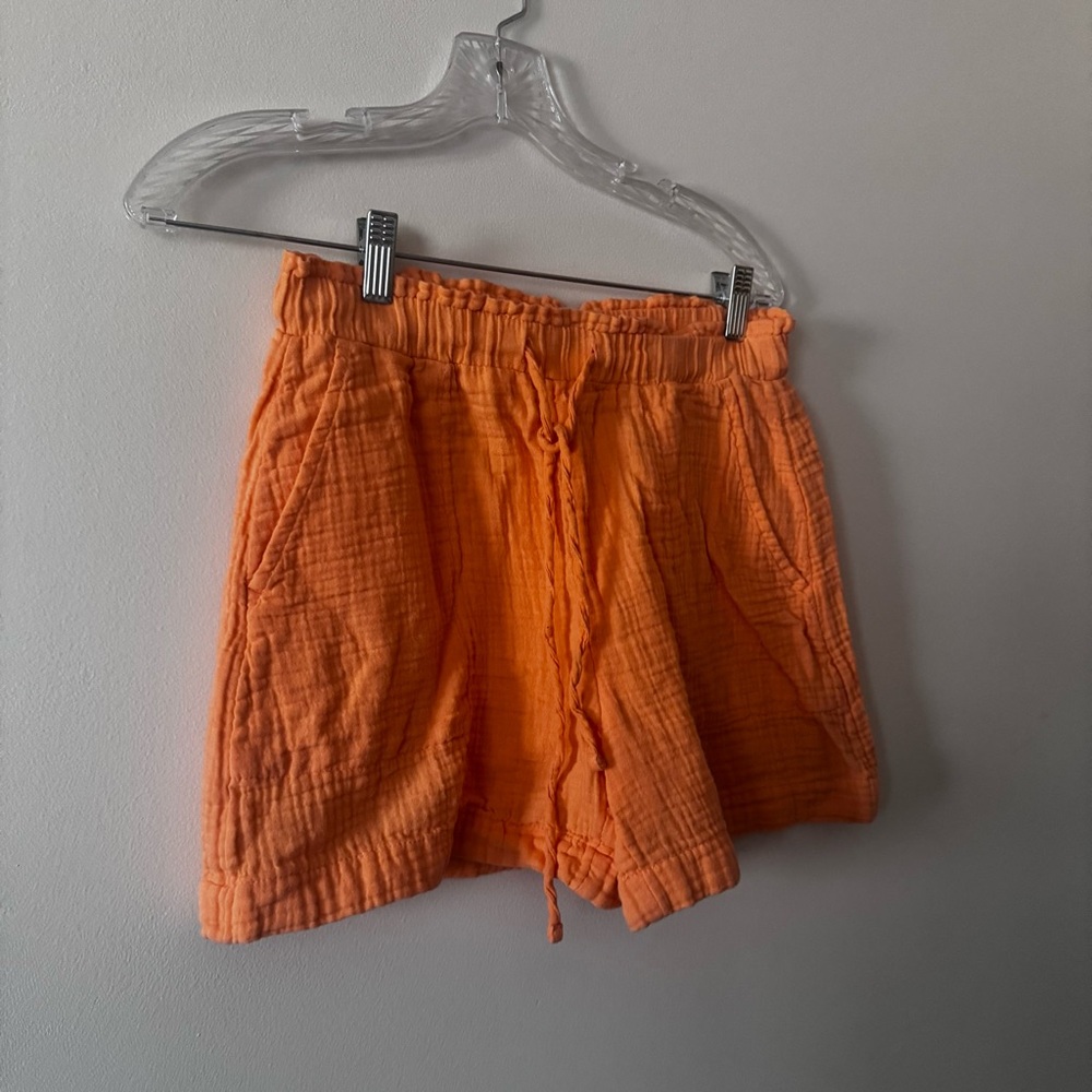 GAP Vibrant Orange Women's Shorts for Summer or a Cover up Option